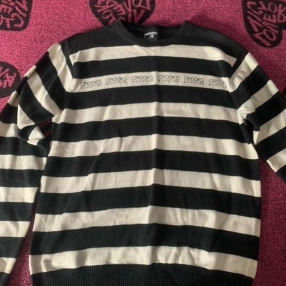 Men's Crooks & Castles sweater. - Picture 1 of 6